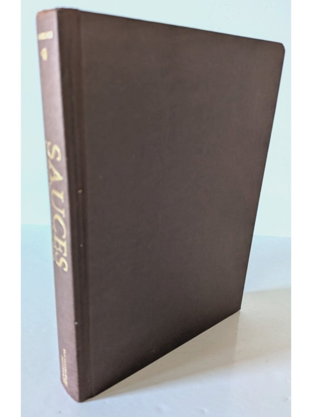 Sauces Book By James Peterson Hardcover First Edition 504 P Vintage 1991 USA
